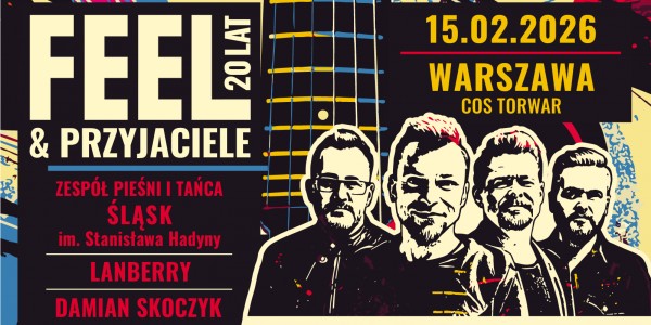 Plakat wydarzenia FEEL świętuje 20-lecie istnienia!