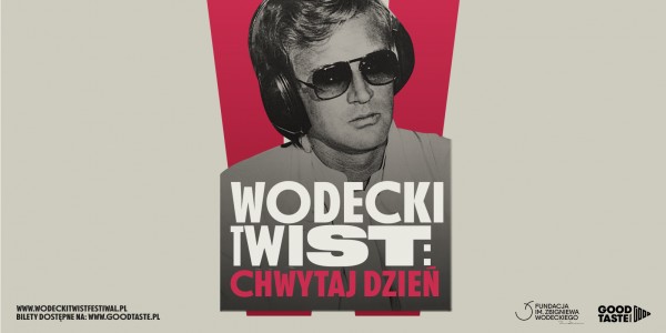 Plakat koncertu Wodecki Twist: Chwytaj Dzień