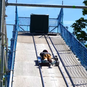 Zdjęcie z treningu kadry narodowej w bobslejach i skeletonie