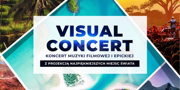 Plakat koncertu Visual Concert