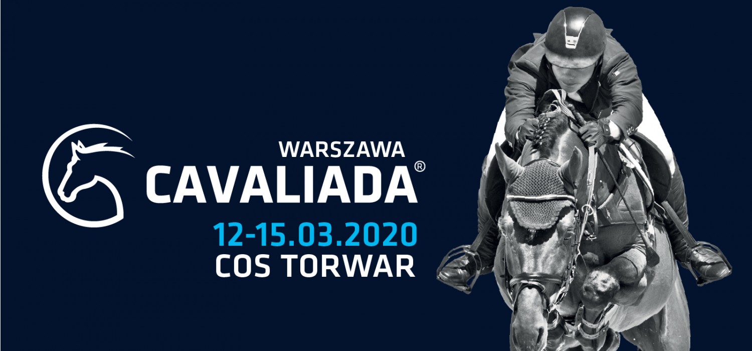 Plakat wydarzenia Cavaliada w COS Torwar