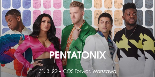 Plakat wydarzenia Pentatonix 