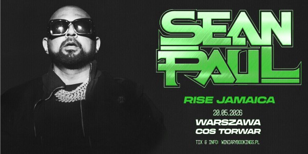 Plakat wydarzenia Sean Paul