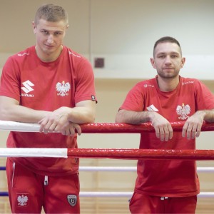 Tomasz Niedźwiedzki i Jakub Słomiński