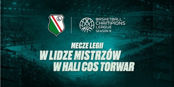 Plakat wydarzenia Basketball Champions League: Legia Warszawa - Promitheas Patras BC Vikos Cola