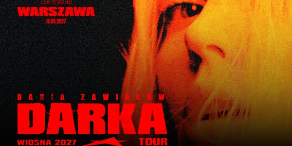 Plakat wydarzenia Daria Zawiałow Tour 2027 