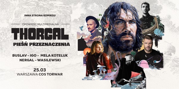Plakat wydarzenia Thorgal. Pieśń Przeznaczenia