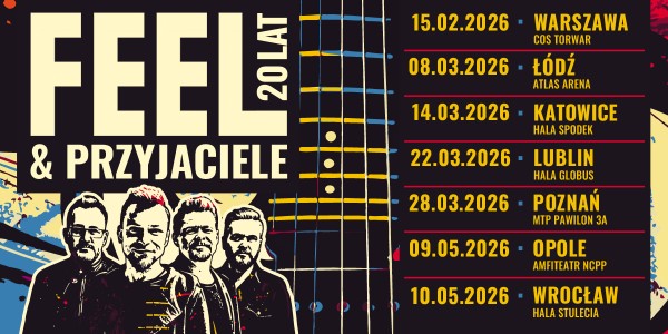 Plakat wydarzania Feel & Przyjaciele  