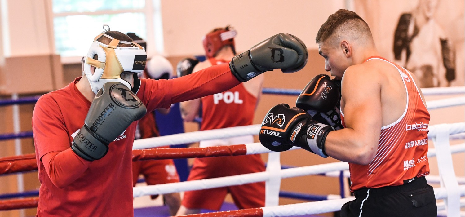 Trening bokserów w COS OPO Cetniewo