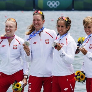 Srebrny medal na Igrzyskach Olimpijskich Tokio 2020 dla wioślarskiej czwórki podwójnej kobiet