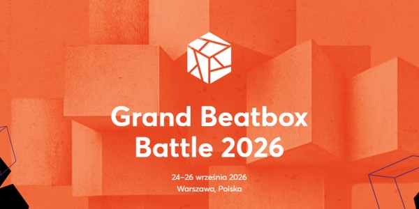 Plakat wydarzenia Grand Beatbox Battle 2026