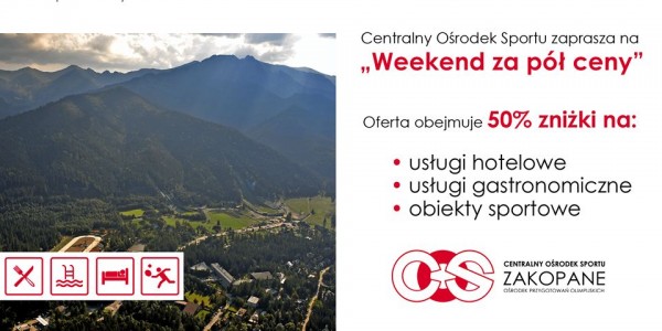 Weekend za pół ceny