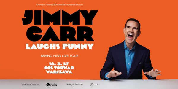 Plakat wydarzenia Jimmy Carr: LAUGHS FUNNY