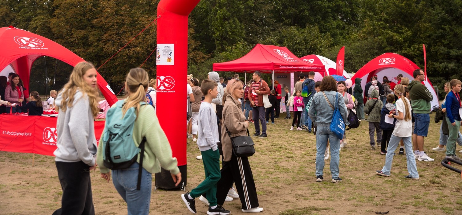 Strefa COS podczas Narodowego Dnia Sportu