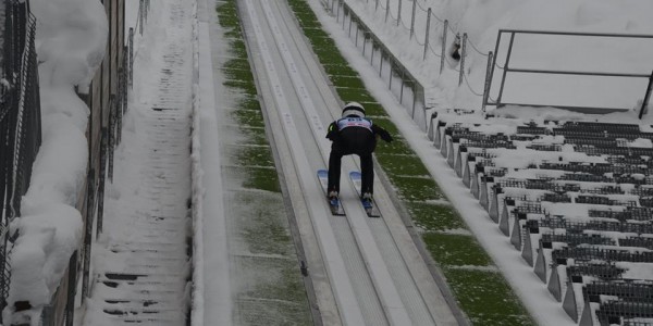 Trening na Wielkiej Krokwi