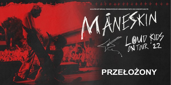 M?neskin I Koncert przełożony