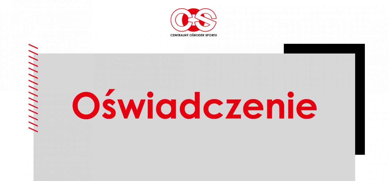 Oświadczenie