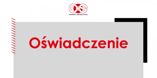 Oświadczenie