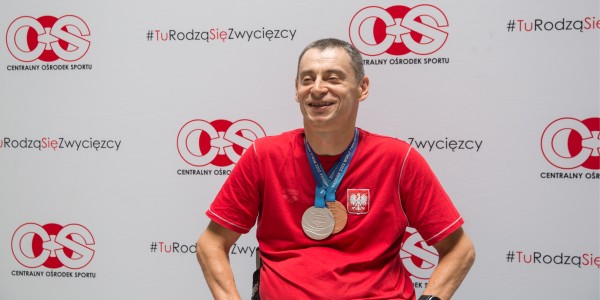 Jacek Czech w Centralnym Ośrodku Sportu
