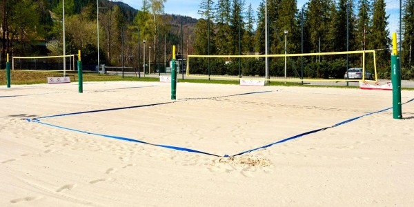 Boiska do siatkówki plażowej