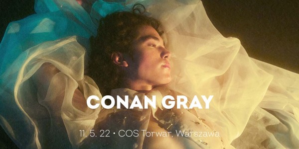 Plakat koncertu Conan Gray