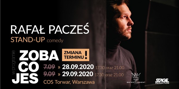 Plakat wydarzenia Rafał Pacześ - Stand-up