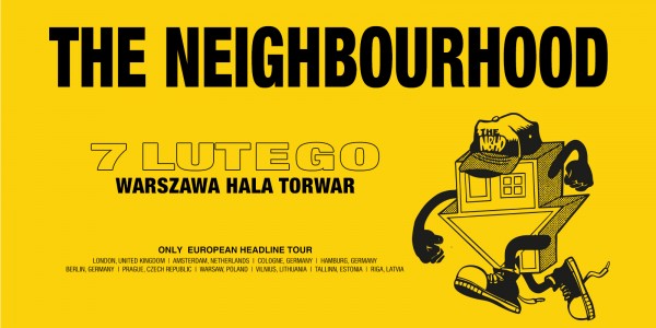 Plakat koncertu The Neighbourhood