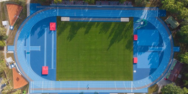 Zdjęcie podglądowe nowego stadionu lekkoatletycznego w COS Spała