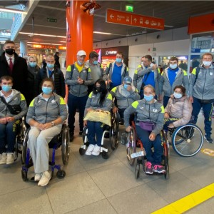 Parasportowcy z Ukrainy | Fot. Polski Związek Łuczniczy