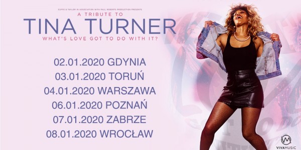 Plakat wydarzenia Tina Turner