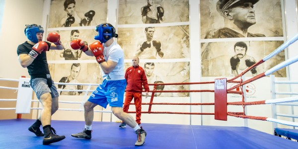 Trening bokserów w COS OPO Cetniewo