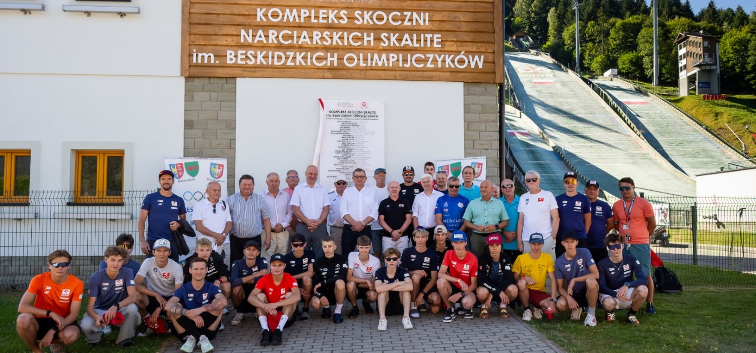Tablica Beskidzkich Olimpijczyków