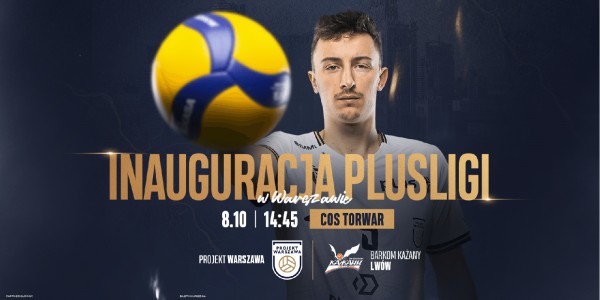 PlusLiga: Projekt Warszawa - Barkom-Każany Lwów