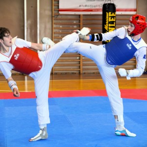 Zawodnicy w Taekwondo Olimpijskim - COS OPO Cetniewo