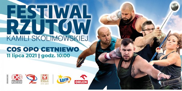 Plakat wydarzenia Festiwal Rzutów im. Kamili Skolimowskiej