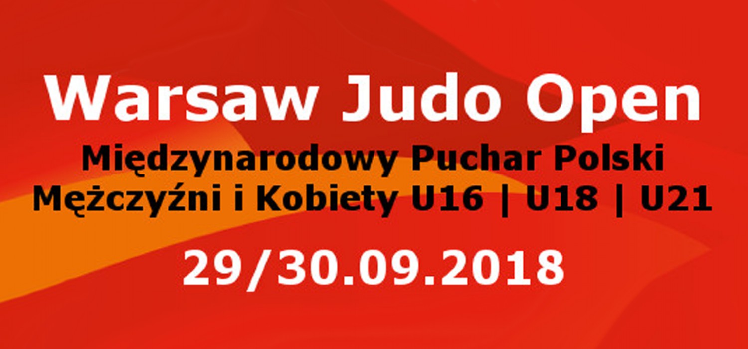 Plakat XIX Warsaw Judo Open