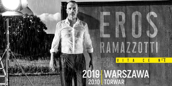 Plakat koncertu EROS RAMAZZOTTI