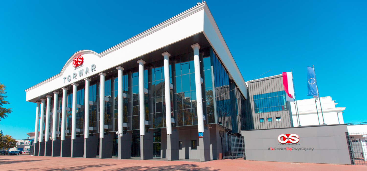 Zdjęcie podglądowe fasady hali COS Torwar