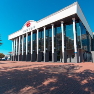 Zdjęcie podglądowe fasady hali COS Torwar