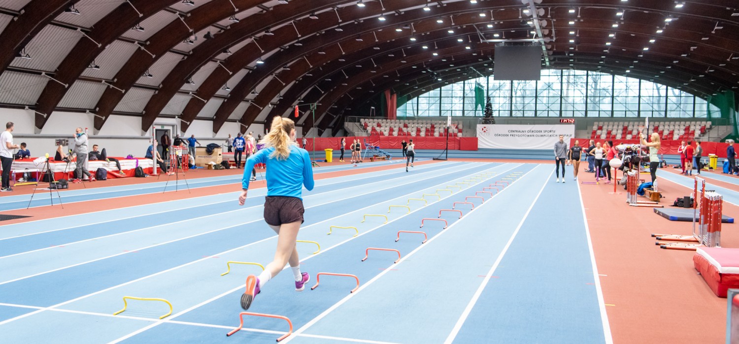 Hala lekkoatletyczna w COS OPO Spała