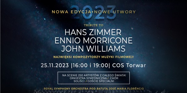 Tribute to Hans Zimmer, Ennio Morricone, John Williams