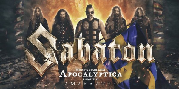 Plakat wydarzenia Sabaton