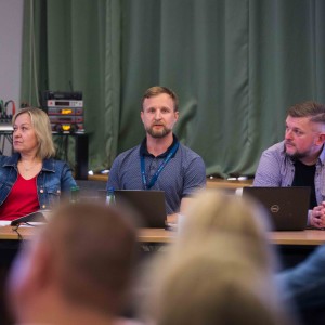 Spotkanie w sprawie nowego system bezpieczeństwa przeciwpożarowego w hali COS Torwar