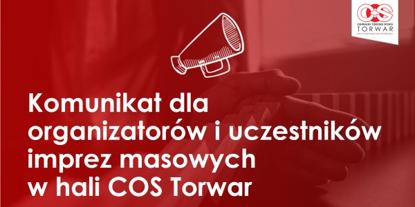 Grafika komunikatu COS Torwar nr 1 z dnia 10 marca 2020 roku