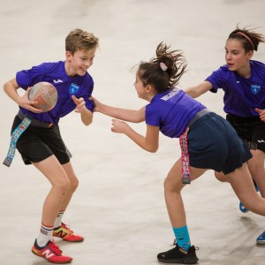 Rugby TAG w hali COS Torwar | Fot. Krystian Suchecki