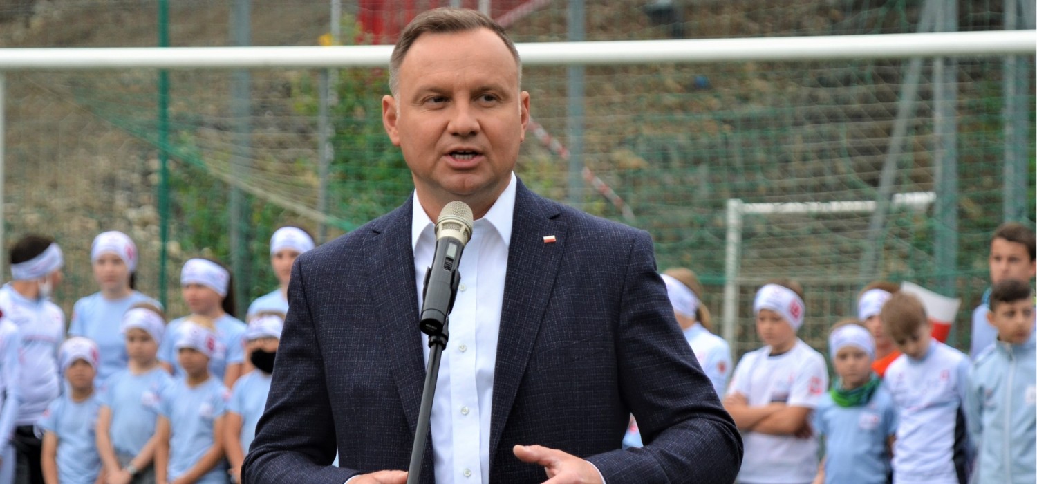 Prezydent Andrzej Duda w COS OPO Zakopane