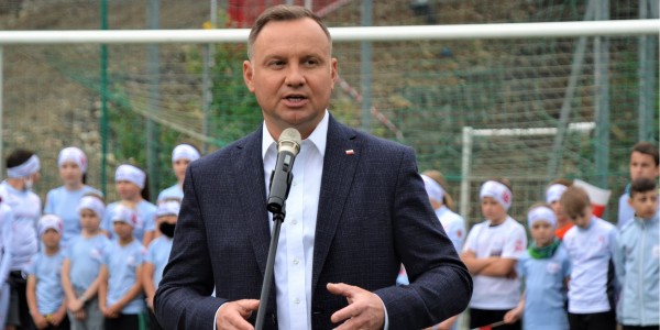 Prezydent Andrzej Duda w COS OPO Zakopane